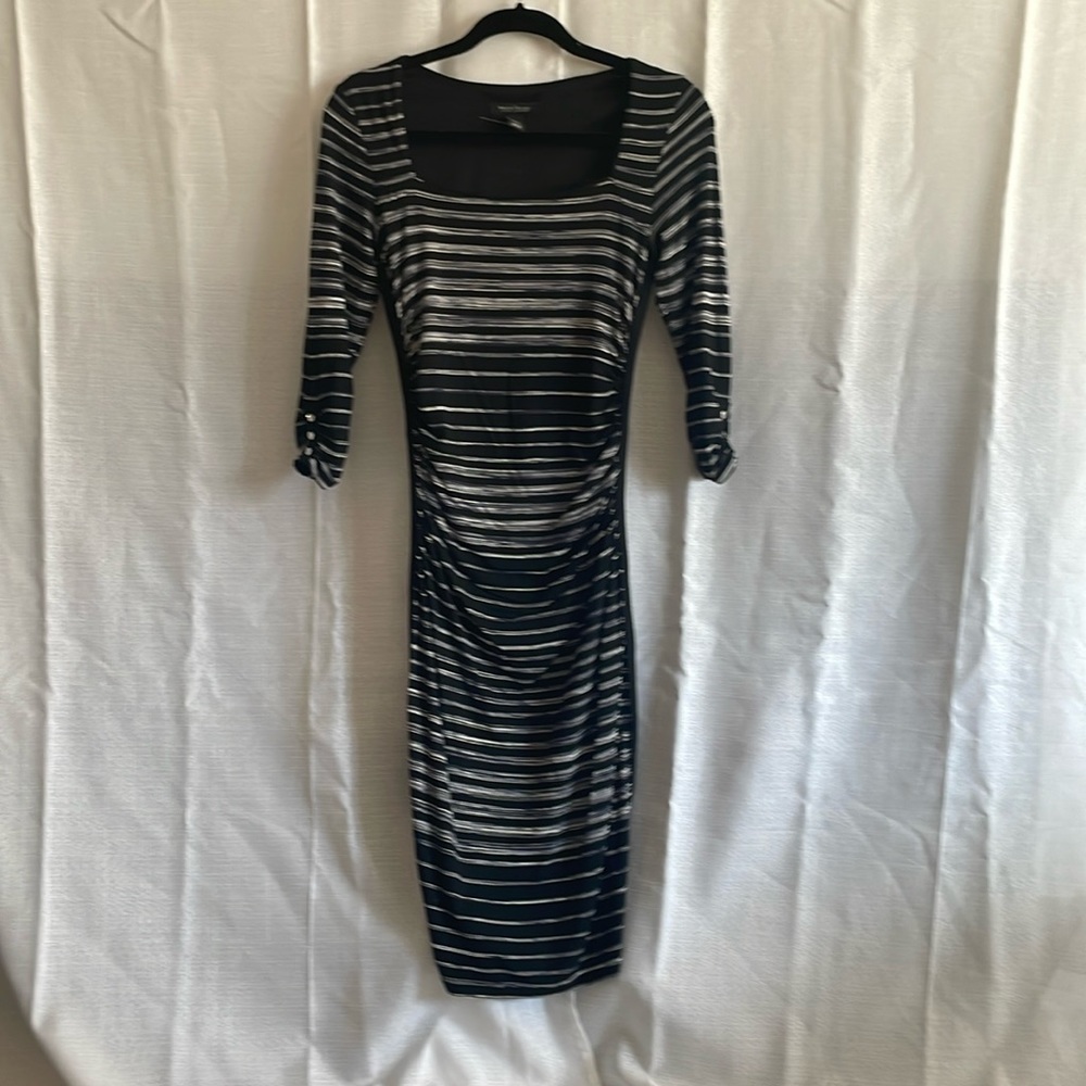 White House l Black Market midi length dress